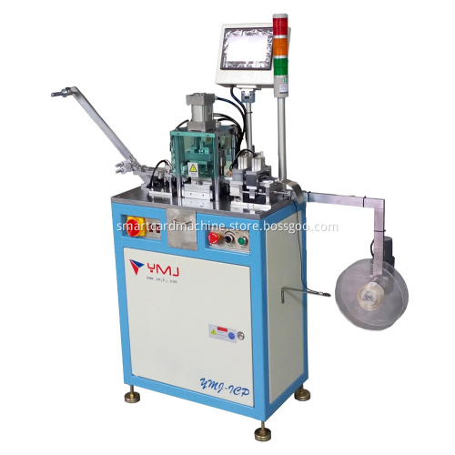 Smart IC Card Chips Punching Machine PLC
